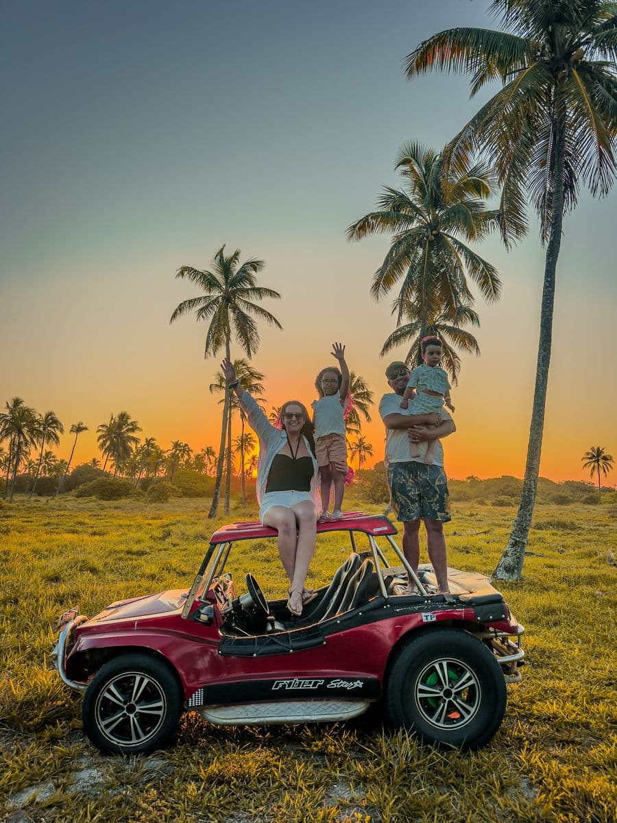 Passeio de buggy
